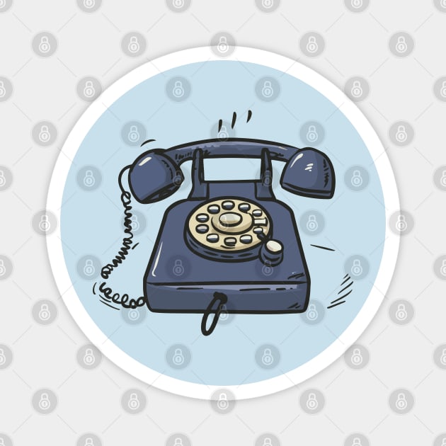 National Landline Telephone Day – March Magnet by irfankokabi